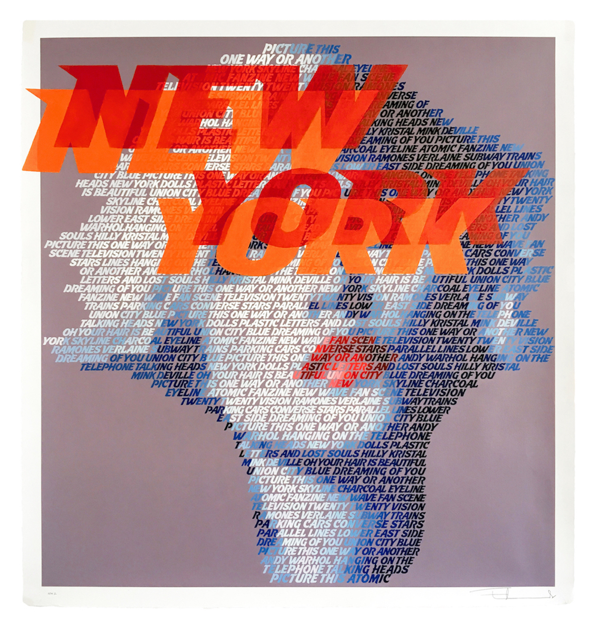 Debbie Harry New York Painting by Mike Edwards